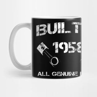 Built in 1958 Car fanatics 62nd Birthday Gift ideas Mug